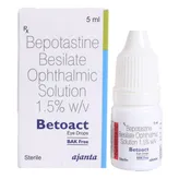 Betoact Eye Drops 5 ml, Pack of 1 Eye Drops