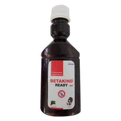 Betakind Ready Mint Gargle 150 ml, Pack of 1 LIQUID