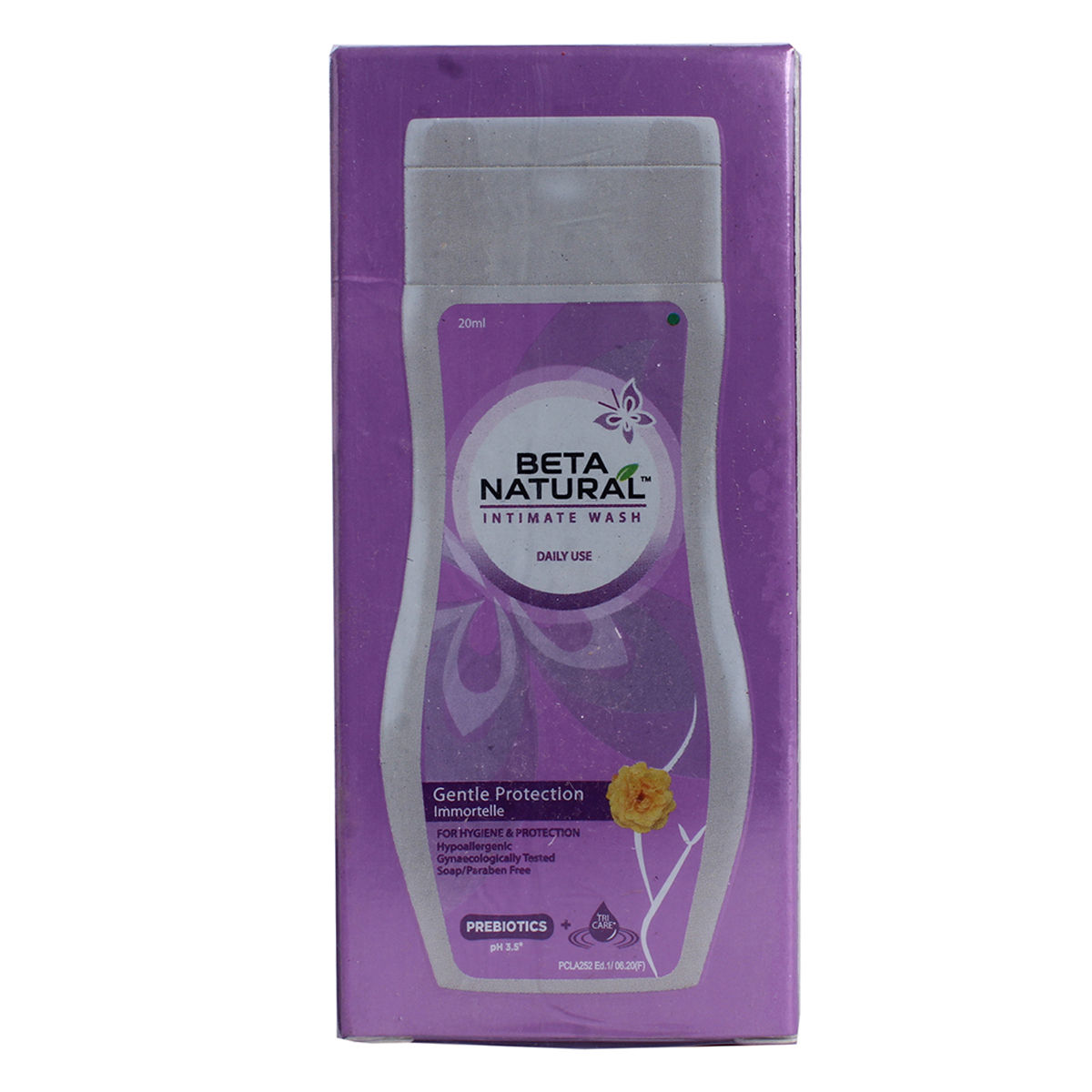 Beta Natural Intimate Wash Gentle Protection Immortelle 20Ml Uses