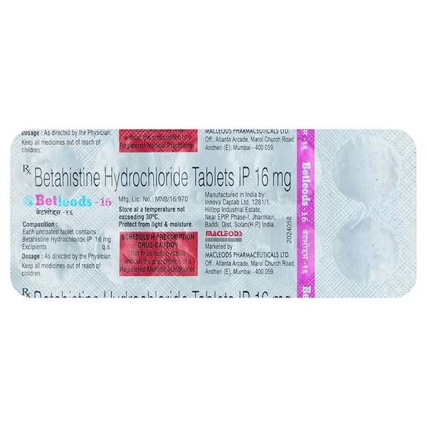 Betleods-16 Tablet 10's