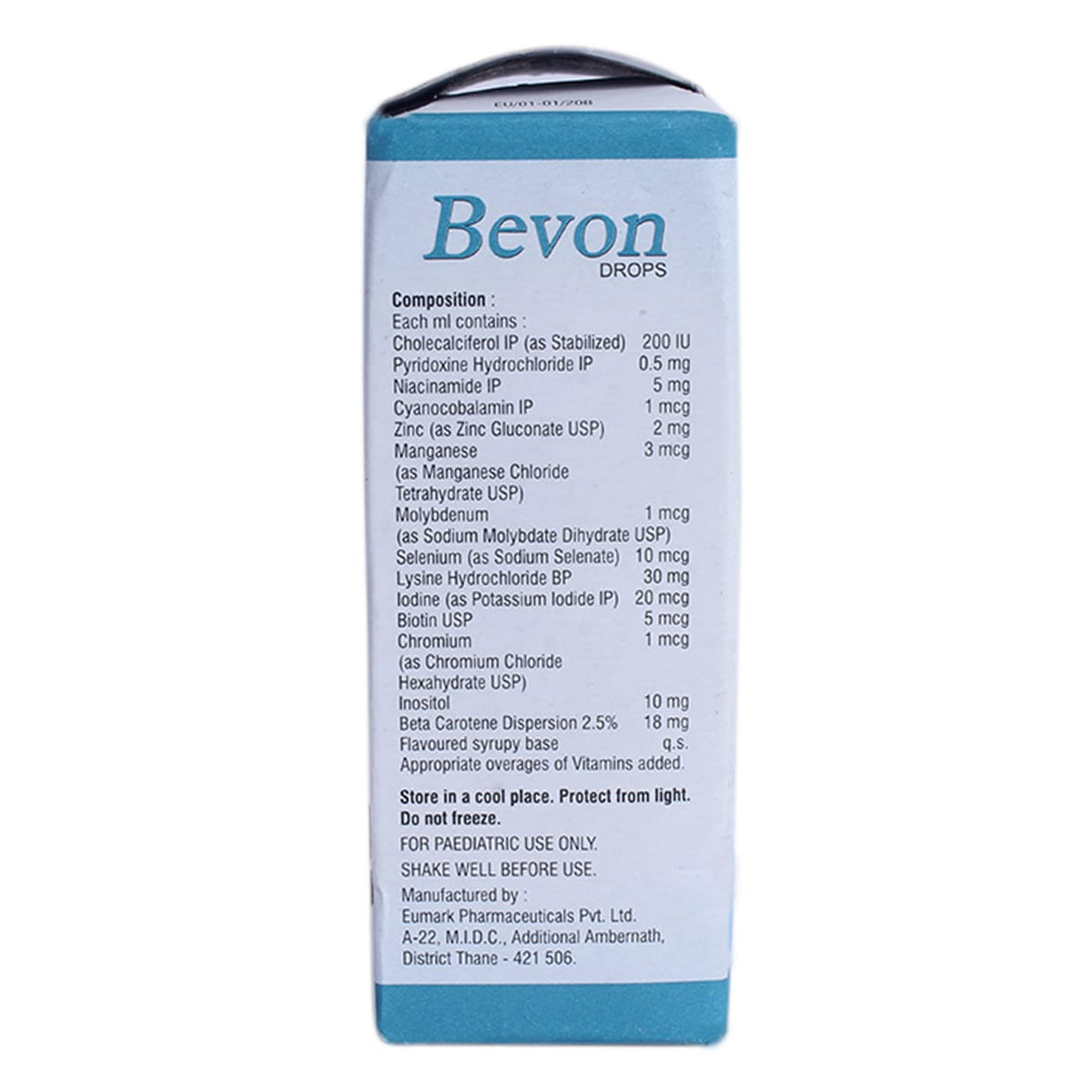 Bevon Drops 15 ml, Pack of 1 Bevon Drops 15 ml, Pack of 1