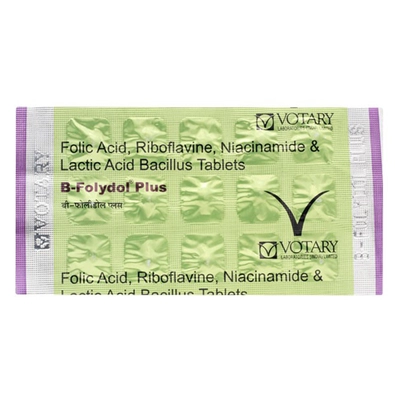 B-Folydol Plus Tablet 15's, Pack of 15 TabletS