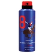 Beverly Hills Polo Club Sport Number Eight Deodorant Body Spray For Men, 175 ml