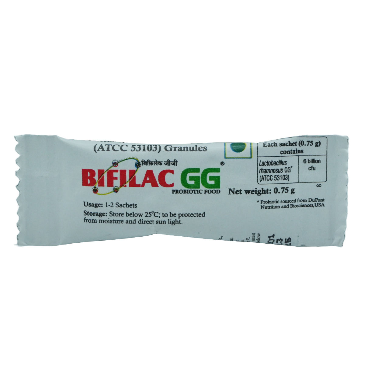 Buy Bifilac GG Sugar Free Vanilla Sachet 0.75 gm Online