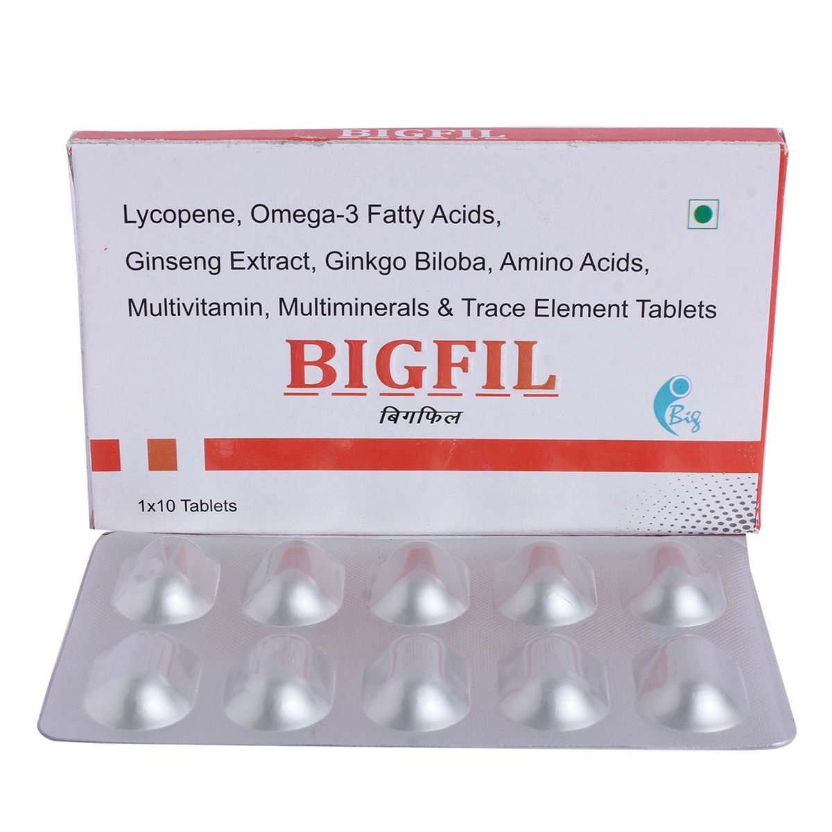 Buy Bigfil Tablet 10's Online