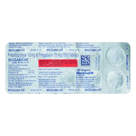 Biggaba-NT 75 mg Tablet 10's