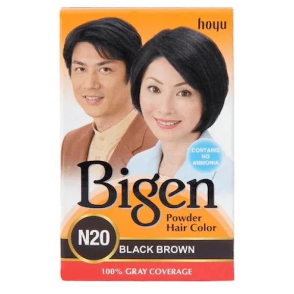 Bigen N20 Black Brown, 24 gm