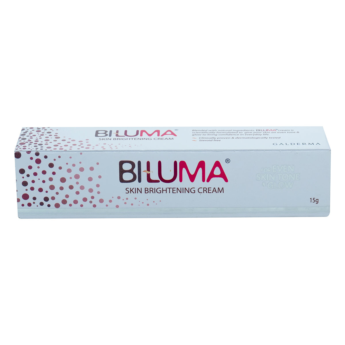 Biluma Skin Brightening Cream 15 gm | For Even Skin Tone & Glow, Pack of 1 Biluma Skin Brightening Cream 15 gm | For Even Skin Tone & Glow, Pack of 1