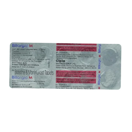 Billargic M Tablet 10's