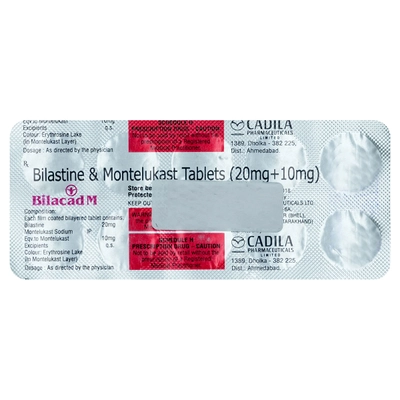 Bilacad M Tablet 10's, Pack of 10 TABLETS