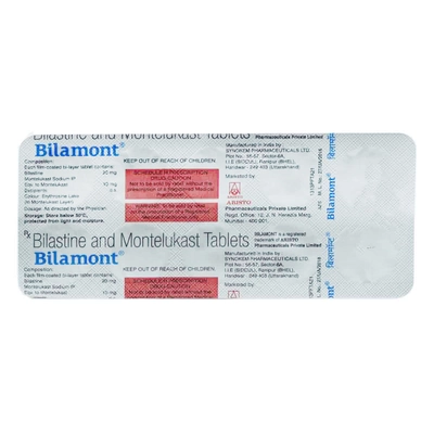 Bilamont 20 mg/10 mg Tablet 10's, Pack of 10 TabletS