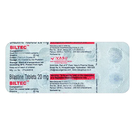 Biltec 20 Tablet 10's