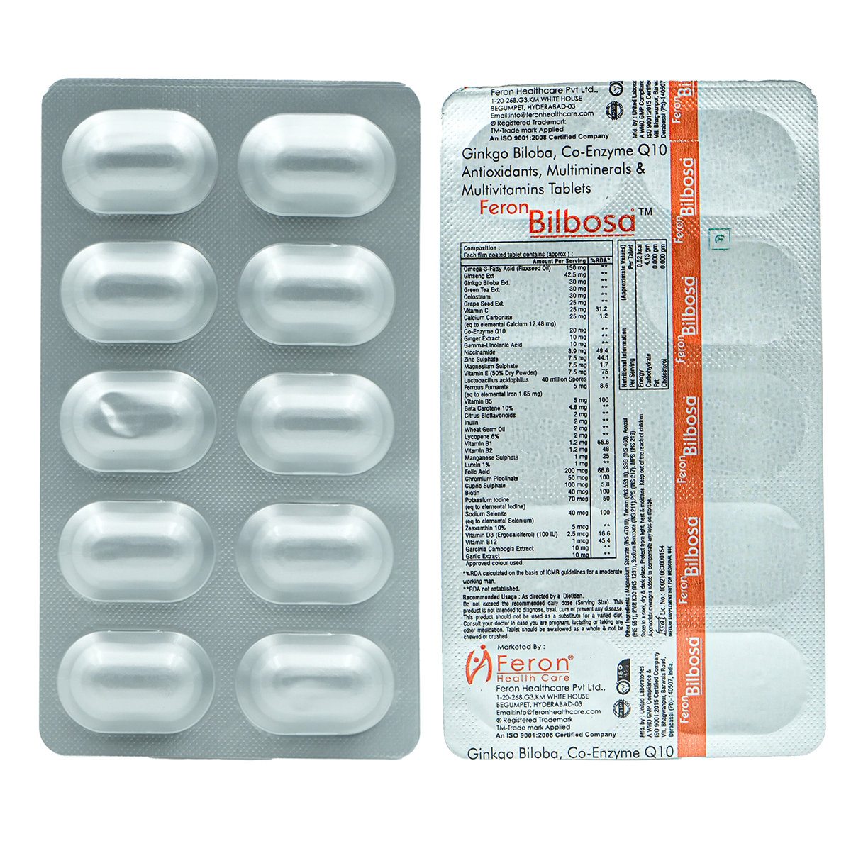 Bilbosa Tablet 10's, Pack of 10 Bilbosa Tablet 10's, Pack of 10
