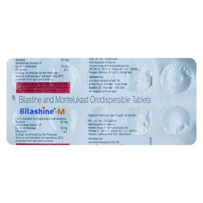 Bilashine-M Tablet 10's, Pack of 10 TabletS