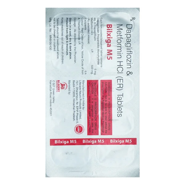 Bilxiga M5 Tablet 10's