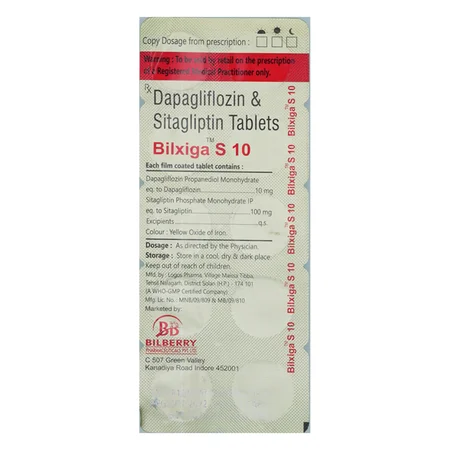 Bilxiga S 10 Tablet 10's