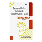 Bingo-Wax Ear Drops 10 ml, Pack of 1 EYE DROPS