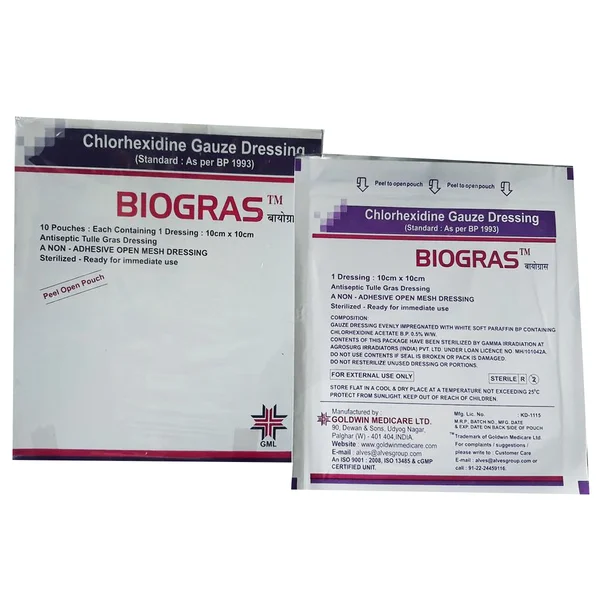 Biogras 10 cm, 1 Count, Pack of 1