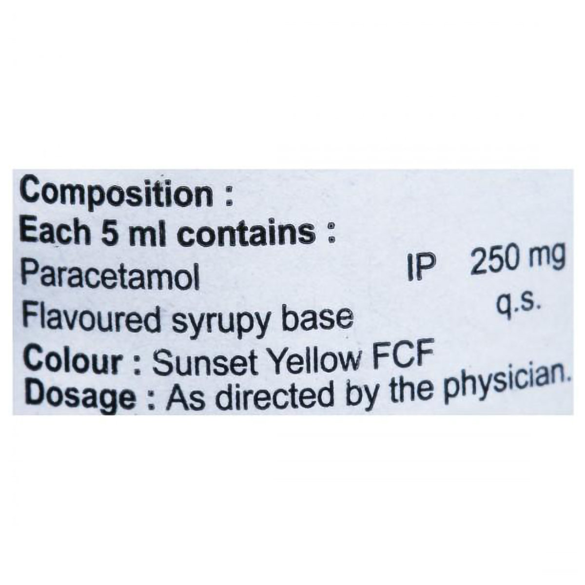 Biocetamol DS Syrup 60 ml, Pack of 1 Syrup Biocetamol DS Syrup 60 ml, Pack of 1 Syrup