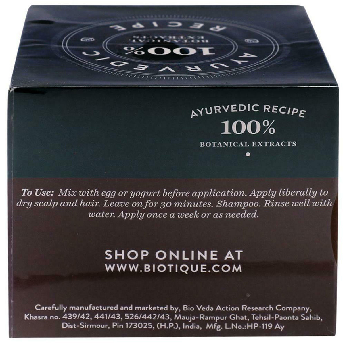 Biotique Bio Musk Root Hair Pack, 230 gm Price, Uses, Side Effects