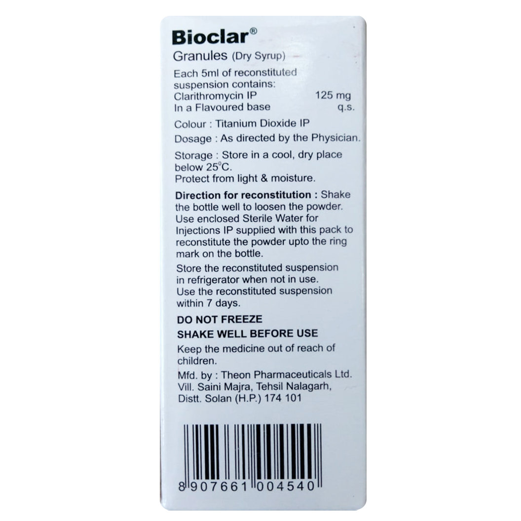 Bioclar Dry Syrup 30 ml, Pack of 1 Syrup Bioclar Dry Syrup 30 ml, Pack of 1 Syrup