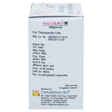 Biotral Capsule 10's