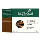 Biotique Bio Clove Purifying Anti-Blemish Face Pack, 75 gm, Pack of 1