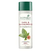 Biotique Basil &amp; Sandalwood Body Powder, 150 gm, Pack of 1
