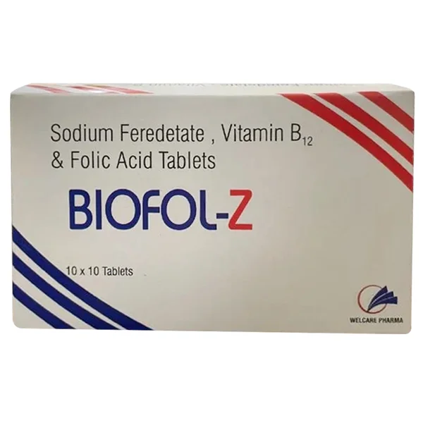 Biofol Z Tablet 10's