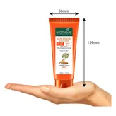 Biotique Sun Shield Sandalwood Sunscreen Ultra Soothing Face Lotion 50 ml with SPF 50+ PA+++ UVA |Ultra Protective Lotion| Keeps Skin Soft| Water Resistant| For All Skin Types, Pack of 1
