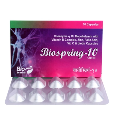 Biospring-10 Capsule 10's, Pack of 10