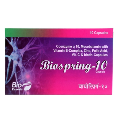 Biospring-10 Capsule 10's, Pack of 10