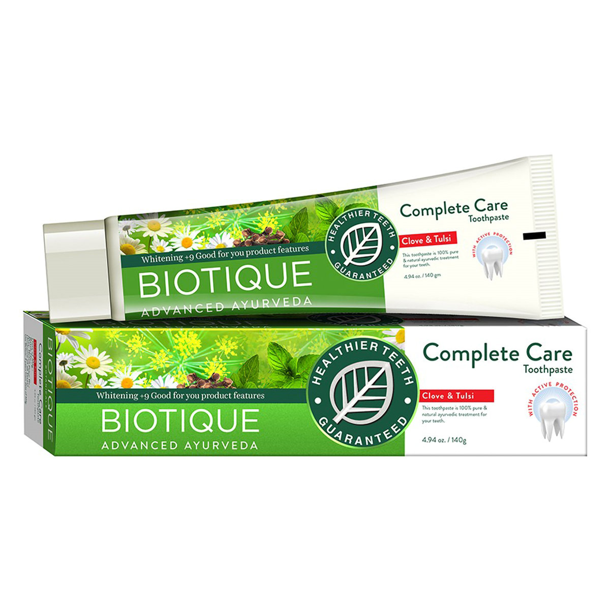 Biotique Clove & Tulsi Complete Care Toothpaste, 140 gm, Pack of 1 Biotique Clove & Tulsi Complete Care Toothpaste, 140 gm, Pack of 1