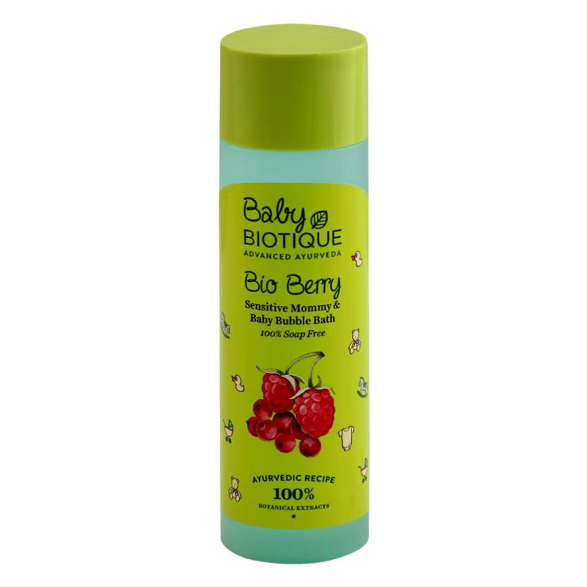 Biotique Bio Baby Berry Bubble Bath, 120 ml, Pack of 1 Biotique Bio Baby Berry Bubble Bath, 120 ml, Pack of 1
