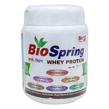 Bio Spring Whey Protein Powder 500 gm