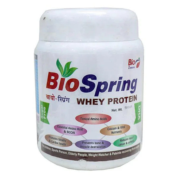 Bio Spring Whey Protein Powder 500 gm