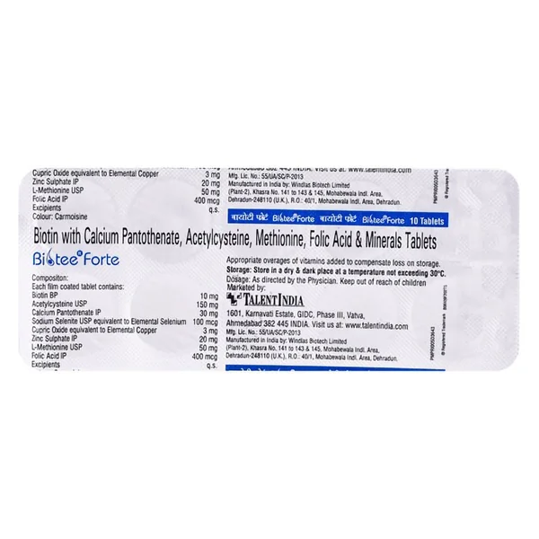 Biotee Forte Tablet 10's