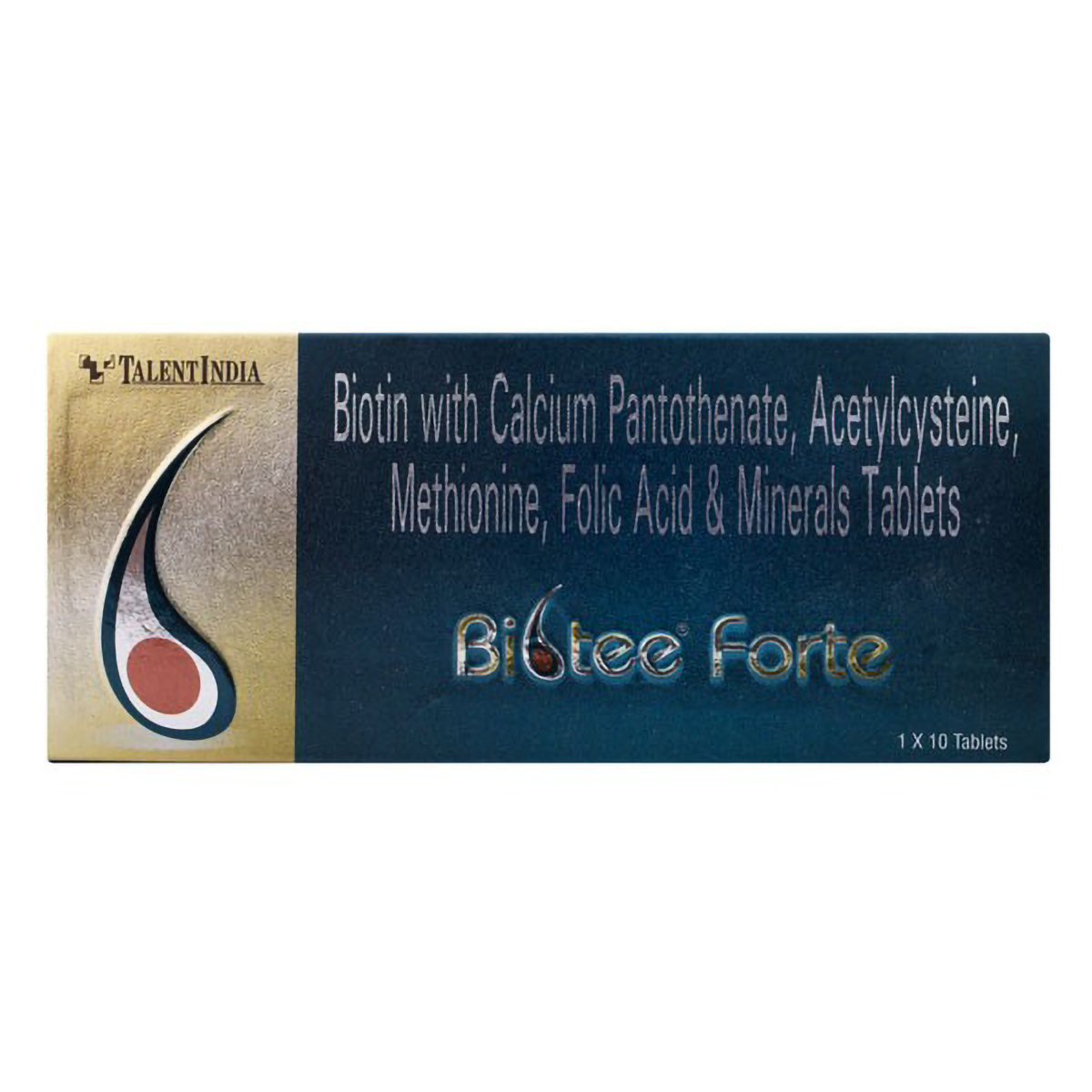 Biotee Forte Tablet 10's, Pack of 10 Biotee Forte Tablet 10's, Pack of 10