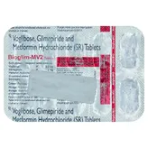 Bioglim-MV 2 Tablet 10's, Pack of 10 TabletS