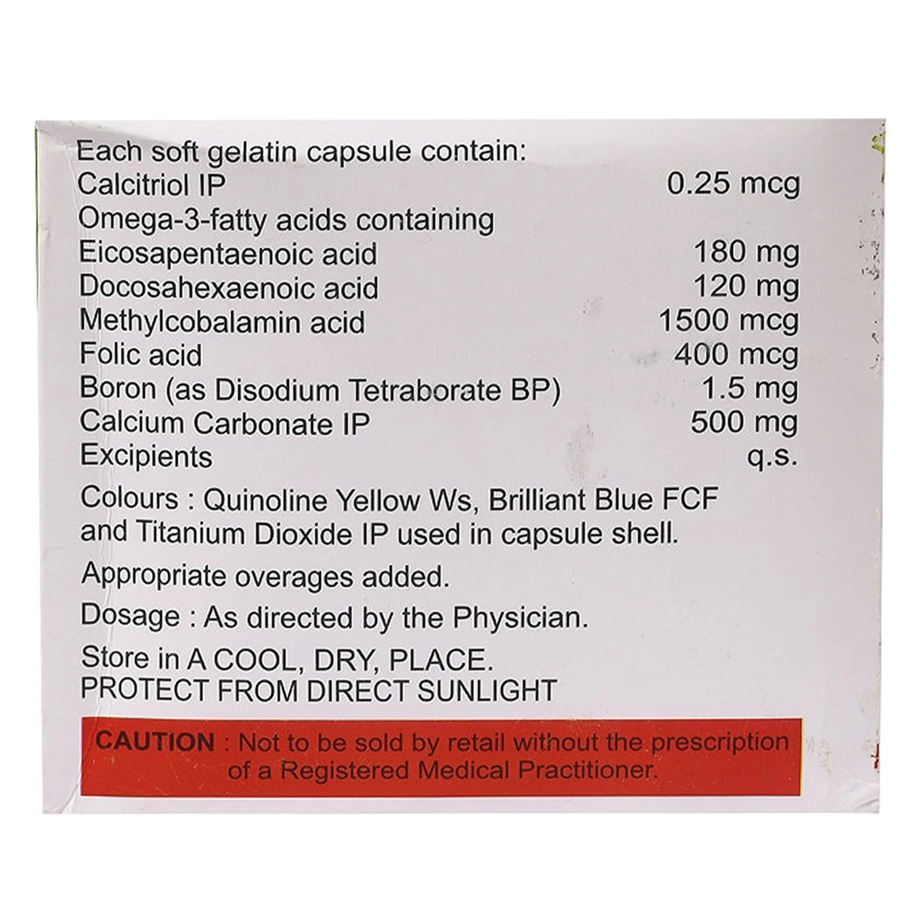 Bio-D3 Max Capsule 15's, Pack of 15