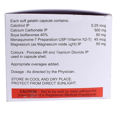 Bio-D3 Fem Capsule 15's, Pack of 15 CAPSULES