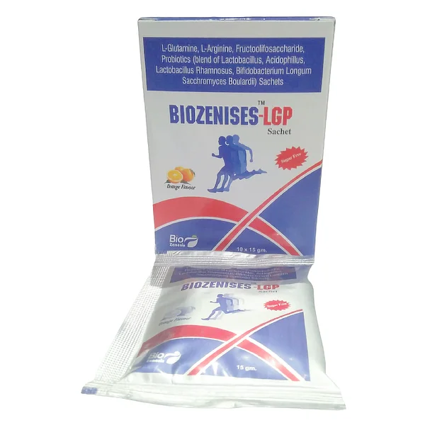 Biozenises-LGP Sugar Free Orange Flavour Sachet 15 gm