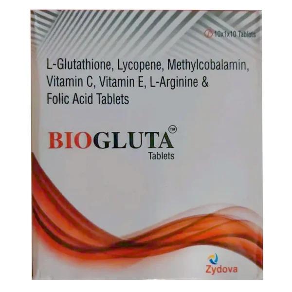 Biogluta Tab 10'S, Pack of 10 TABLETS