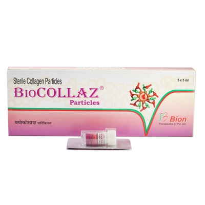 Biocollaz Sterile Collagen Particles 5 ml, Pack of 1 INJECTION