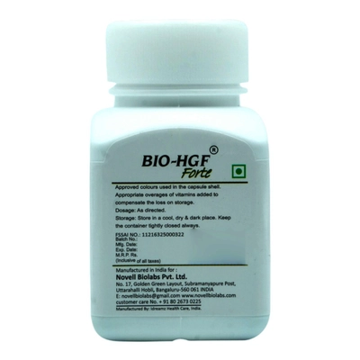 Bio-HGF Forte Capsule 30's, Pack of 1