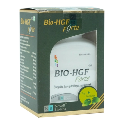 Bio-HGF Forte Capsule 30's, Pack of 1