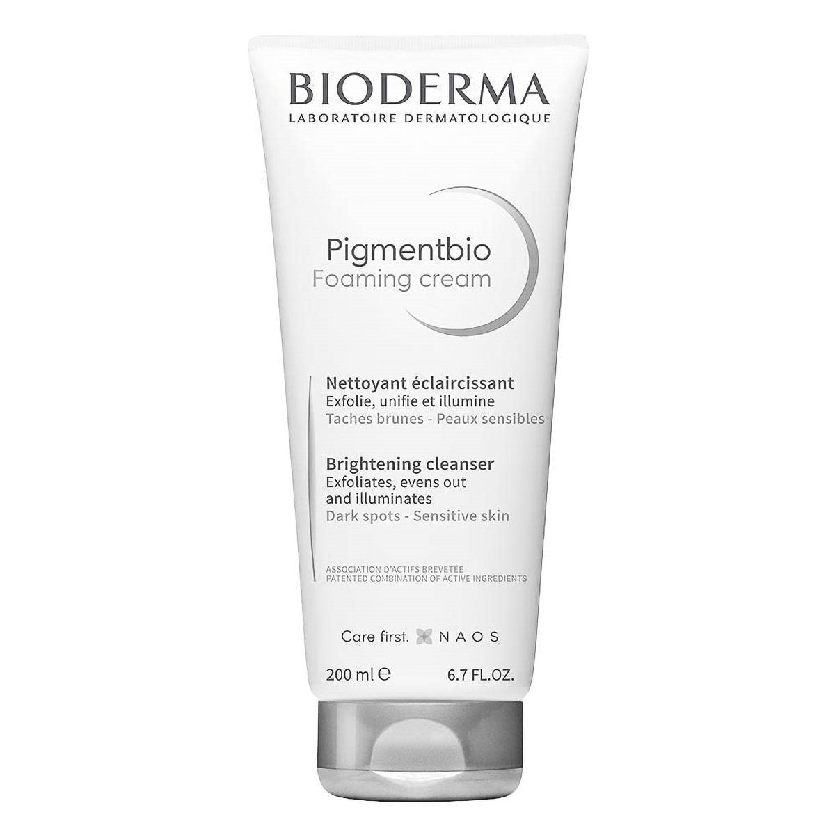 Buy Bioderma Pigmentbio Foaming Cream 200 ml | Azelaic Acid, Coco Glucosides, Glycerin Oleate | Brightening, Exfoliating Cleanser | Evens Out Skin | Reduces Dark Spots | For Sensitive Skin Online