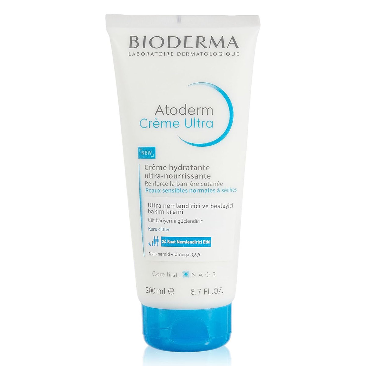 Bioderma Atoderm Creme 200 ml | Niacinamide & Omega 3, 6, 9 | Ultra Nourishing Cream | 24 Hrs Of Hydration | For Normal To Dry Sensitive Skin, Pack of 1 Bioderma Atoderm Creme 200 ml | Niacinamide & Omega 3, 6, 9 | Ultra Nourishing Cream | 24 Hrs Of Hydration | For Normal To Dry Sensitive Skin, Pack of 1