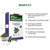 Indus Valley Bio Organic Indigo Leaf Powder, 100 gm, Pack of 1