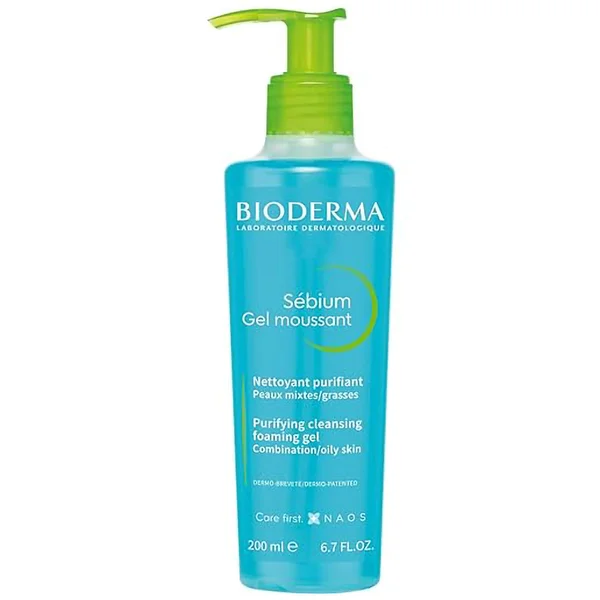 Bioderma Sebium Gel Moussant, 200 ml